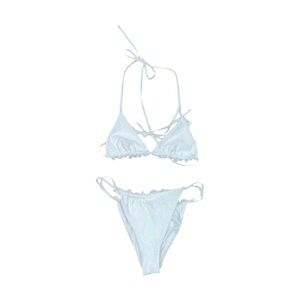 Minkpink white eyelet bikini set
